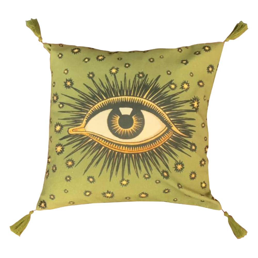 Les Ottomans Eye cotton cushion EYC02
