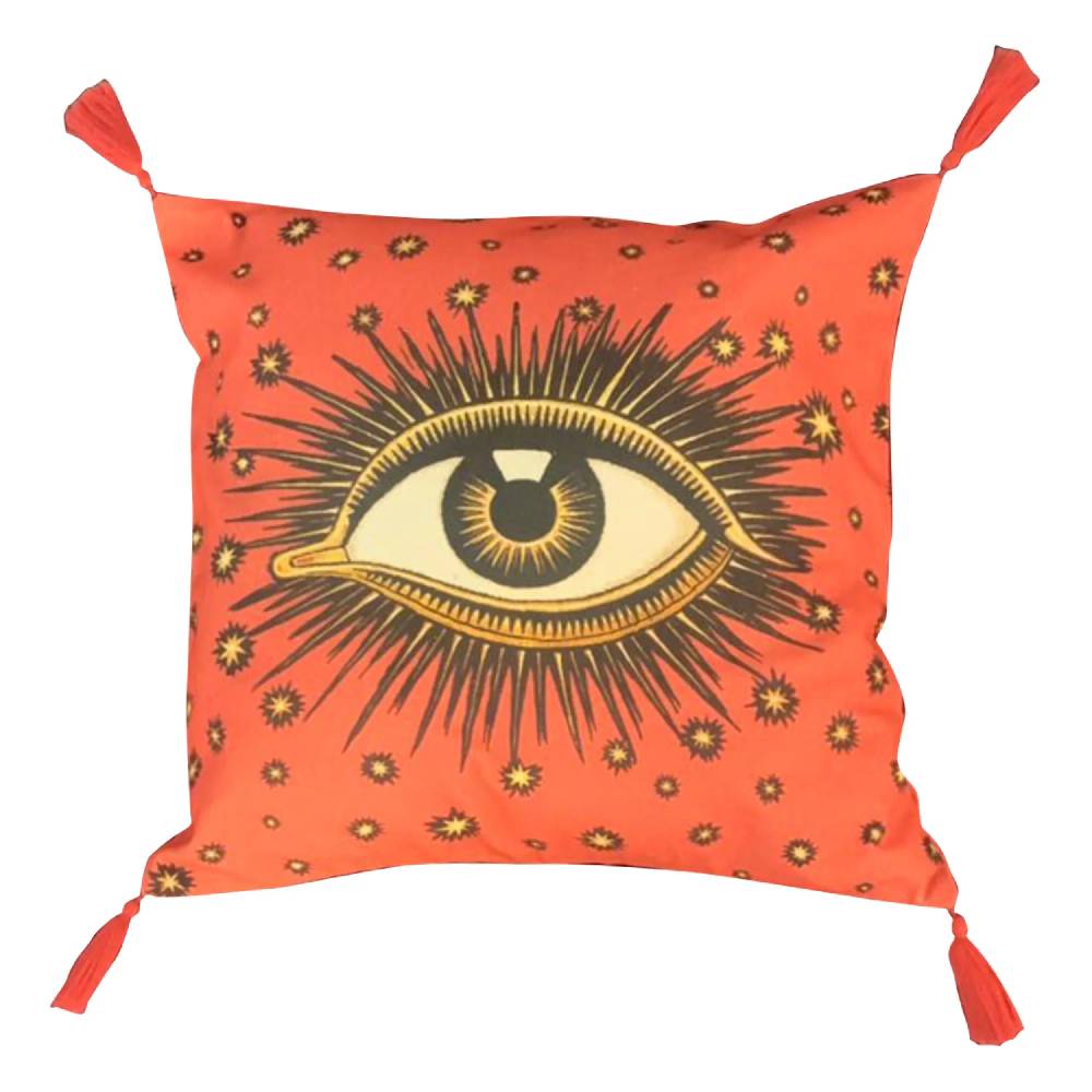 Les Ottomans Eye cotton cushion EYC03