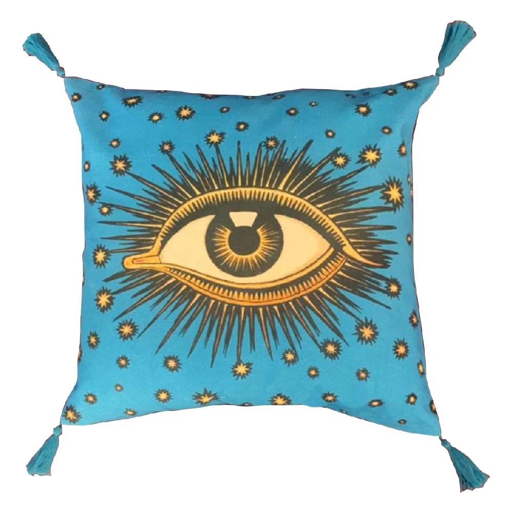 Les Ottomans Eye cotton cushion EYC04