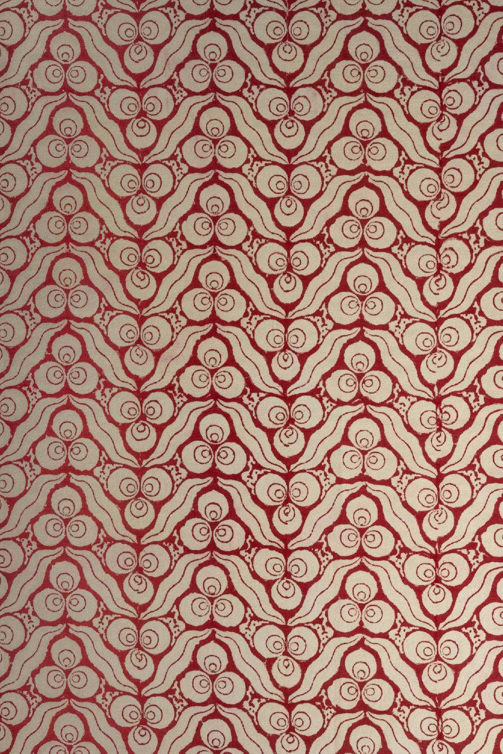 Les Ottomans Handprinted Cotton Tablecloth IKB27