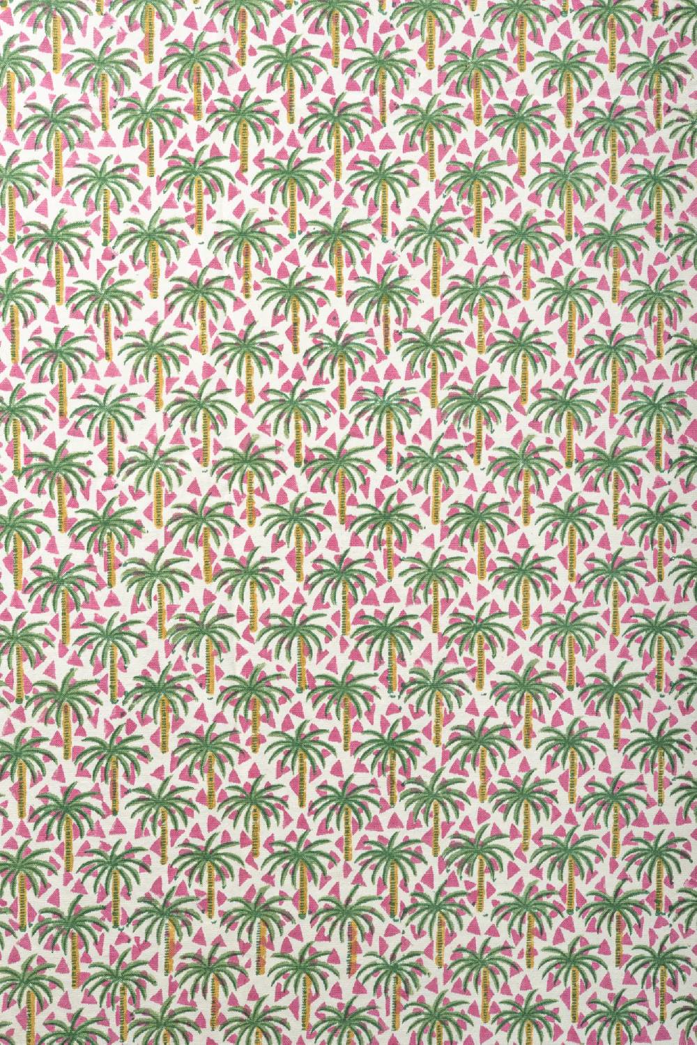 Les Ottomans Handprinted Cotton Tablecloth IKB47