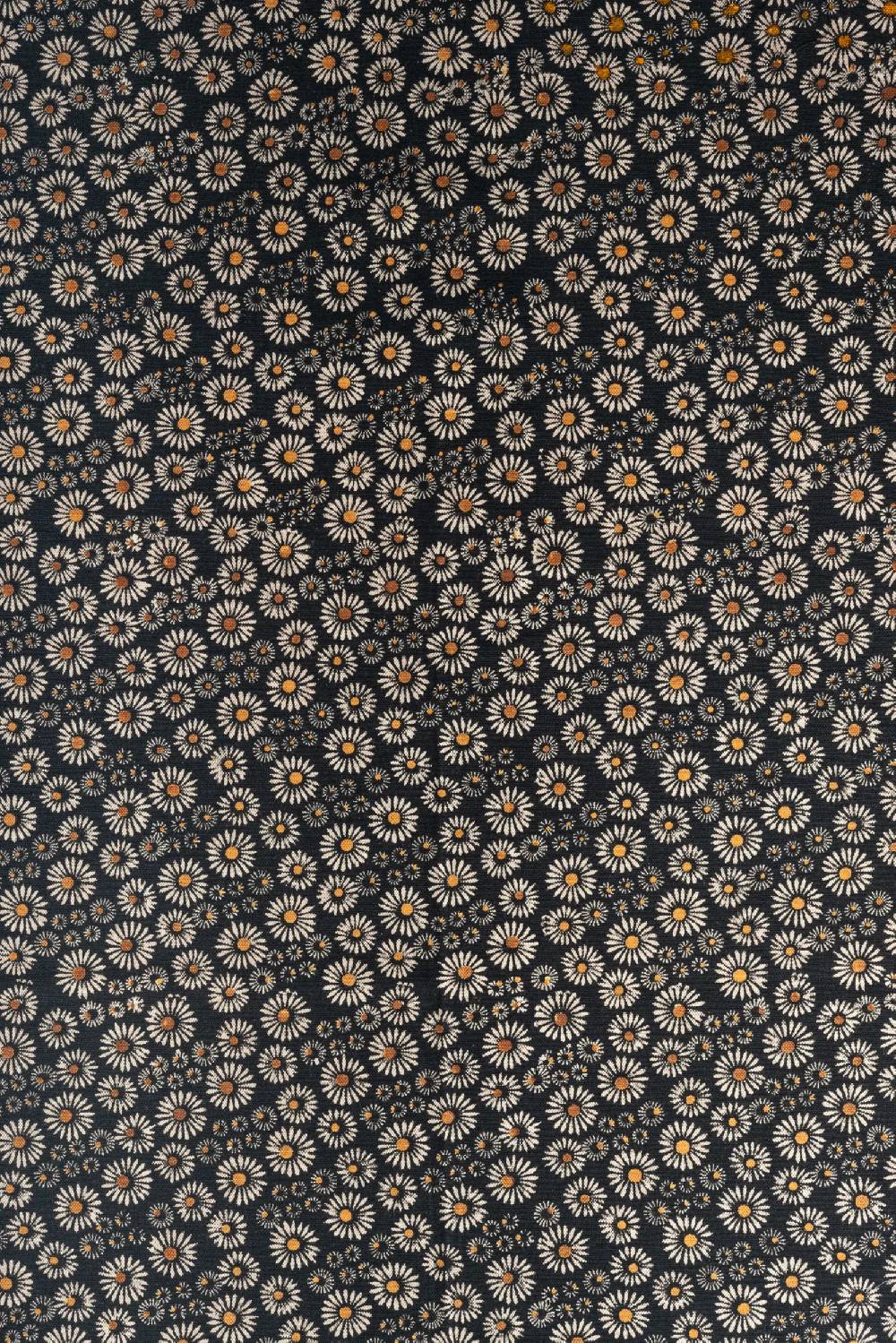 Les Ottomans Handprinted Cotton Tablecloth IKB49