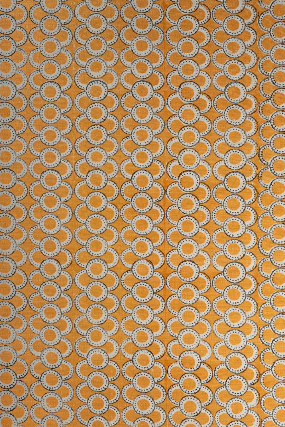 Les Ottomans Handprinted Cotton Tablecloth IKB56