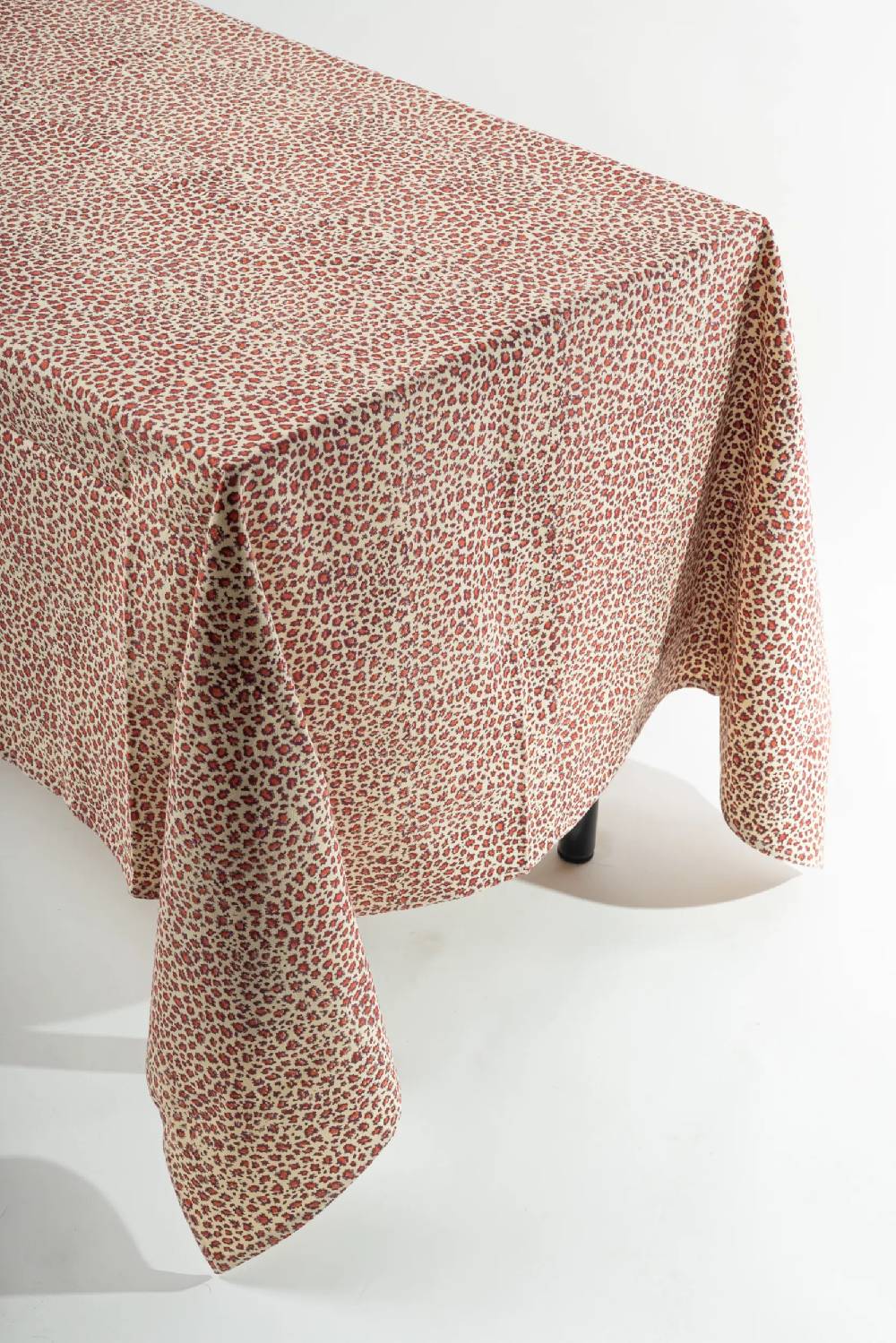 Les Ottomans Handprinted cotton tablecloth IKB59