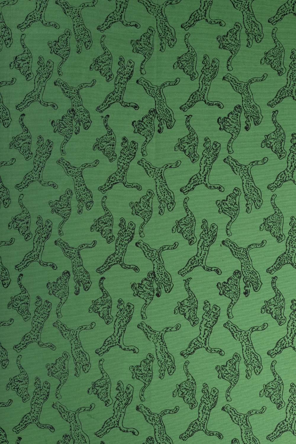 Les Ottomans Handprinted Cotton Tablecloth IKB70