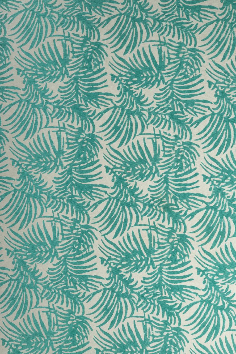 Les Ottomans Handprinted Cotton Tablecloth IKB71