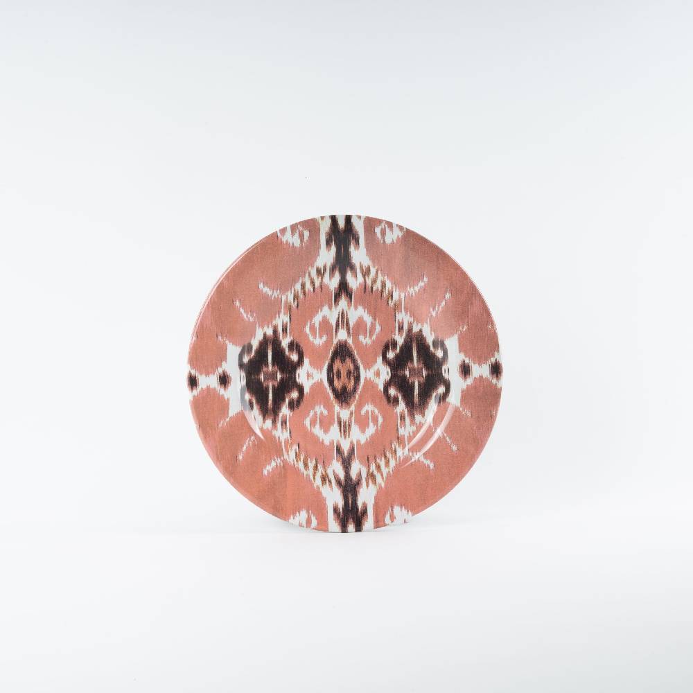 Les Ottomans Ikat ceramic plate