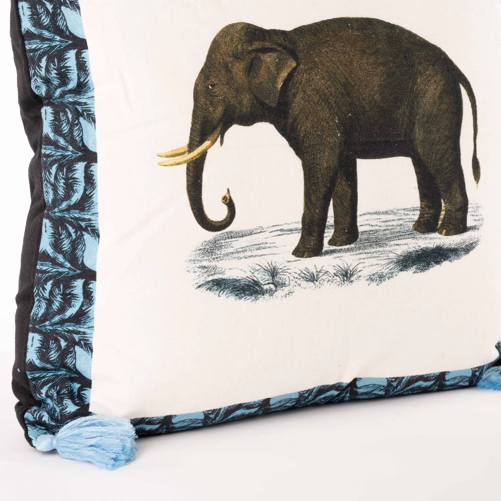 Les Ottomans Menagerie Cotton Cushion MCU04