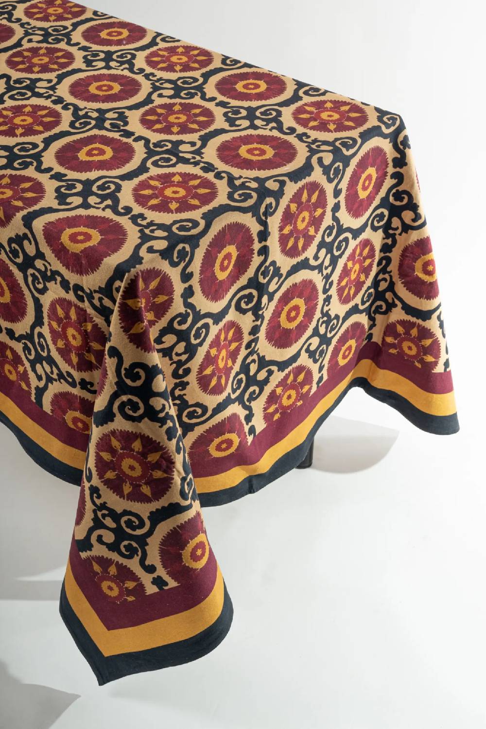 Les Ottomans Printed cotton tablecloth SPT08