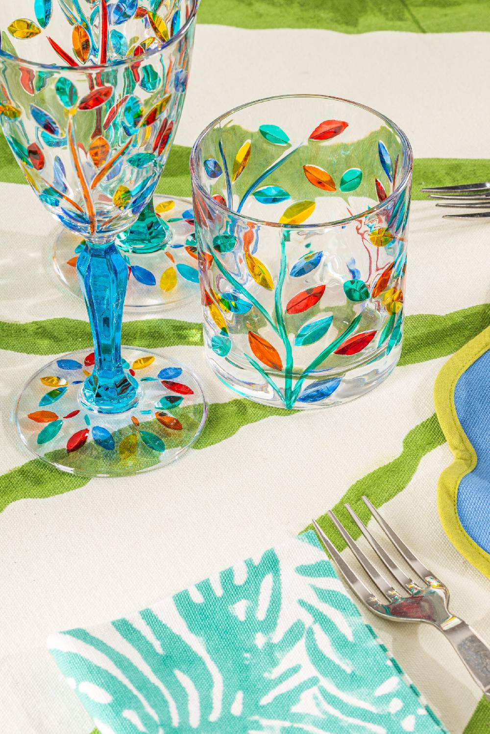 Les Ottomans Set Of Four Crystal Glasses CG01