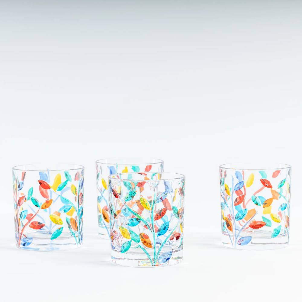 Les Ottomans Set of four crystal glasses CG01