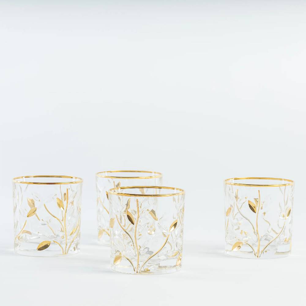 Les Ottomans Set of four crystal glasses CG03