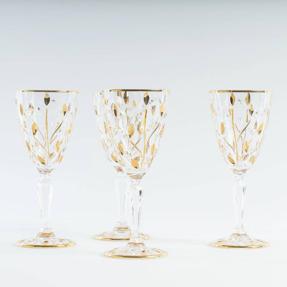 Les Ottomans Set of four crystal glasses CG06