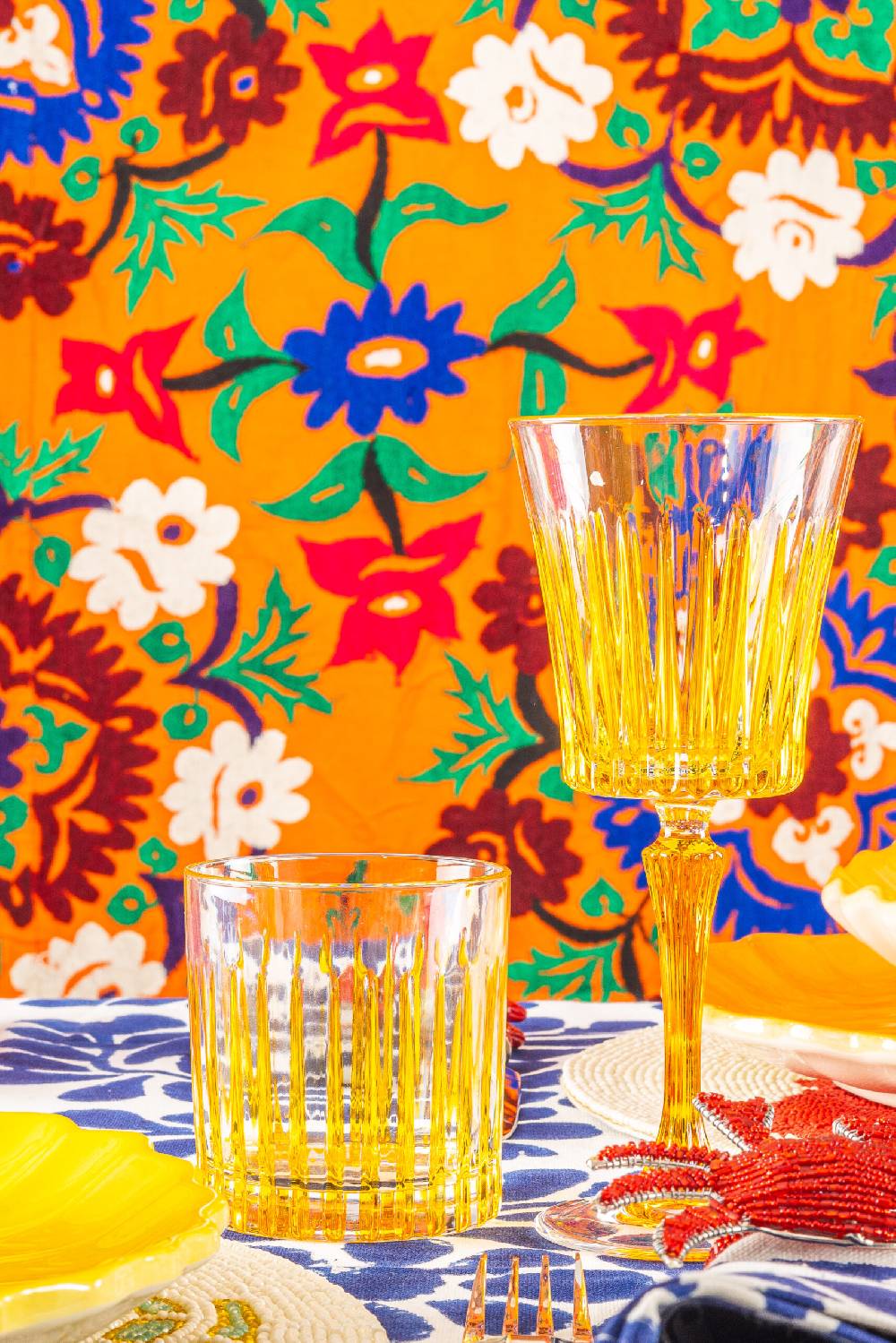 Les Ottomans Set Of Four Crystal Glasses CGG01