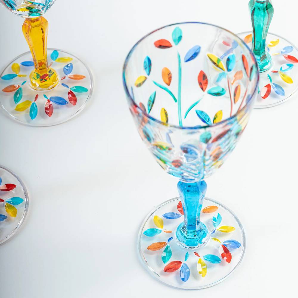 Les Ottomans Set Of Four Crystal Glasses CGJ05