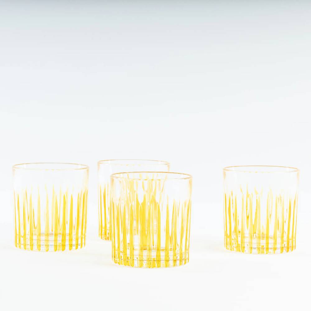 Les Ottomans Set of four crystal glasses CGT01