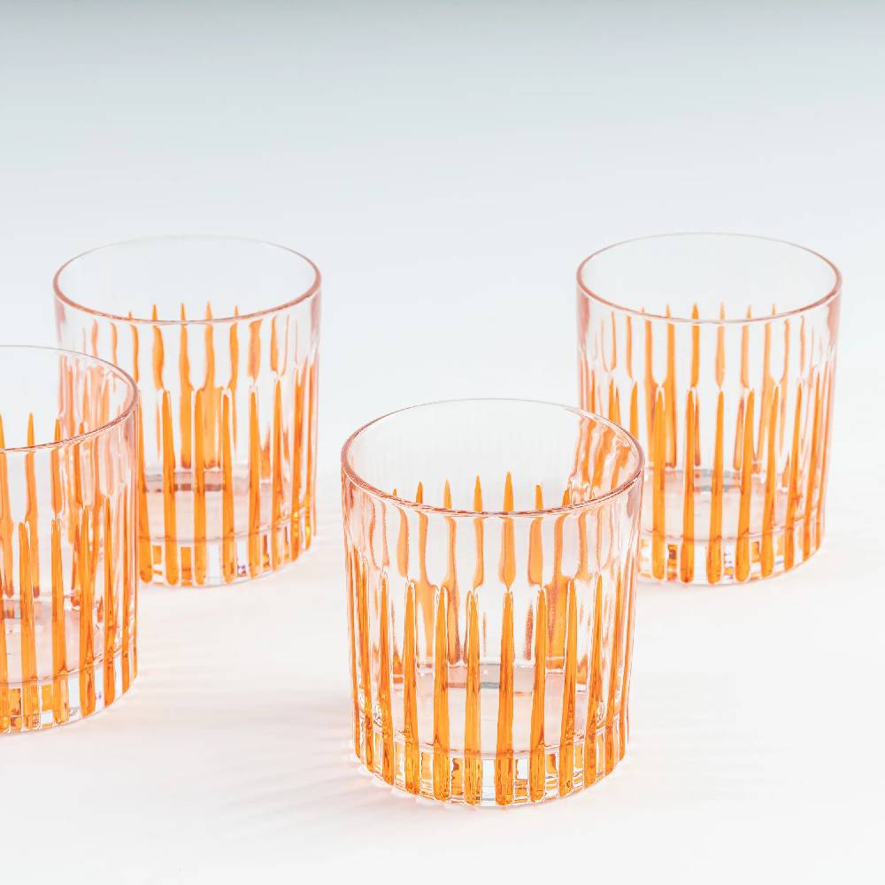 Les Ottomans Set Of Four Crystal Glasses CGT04