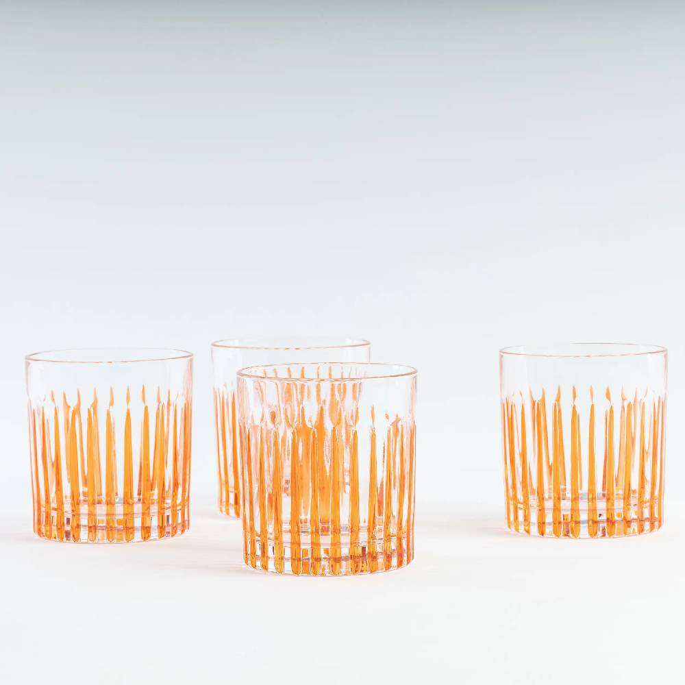 Les Ottomans Set of four crystal glasses CGT04