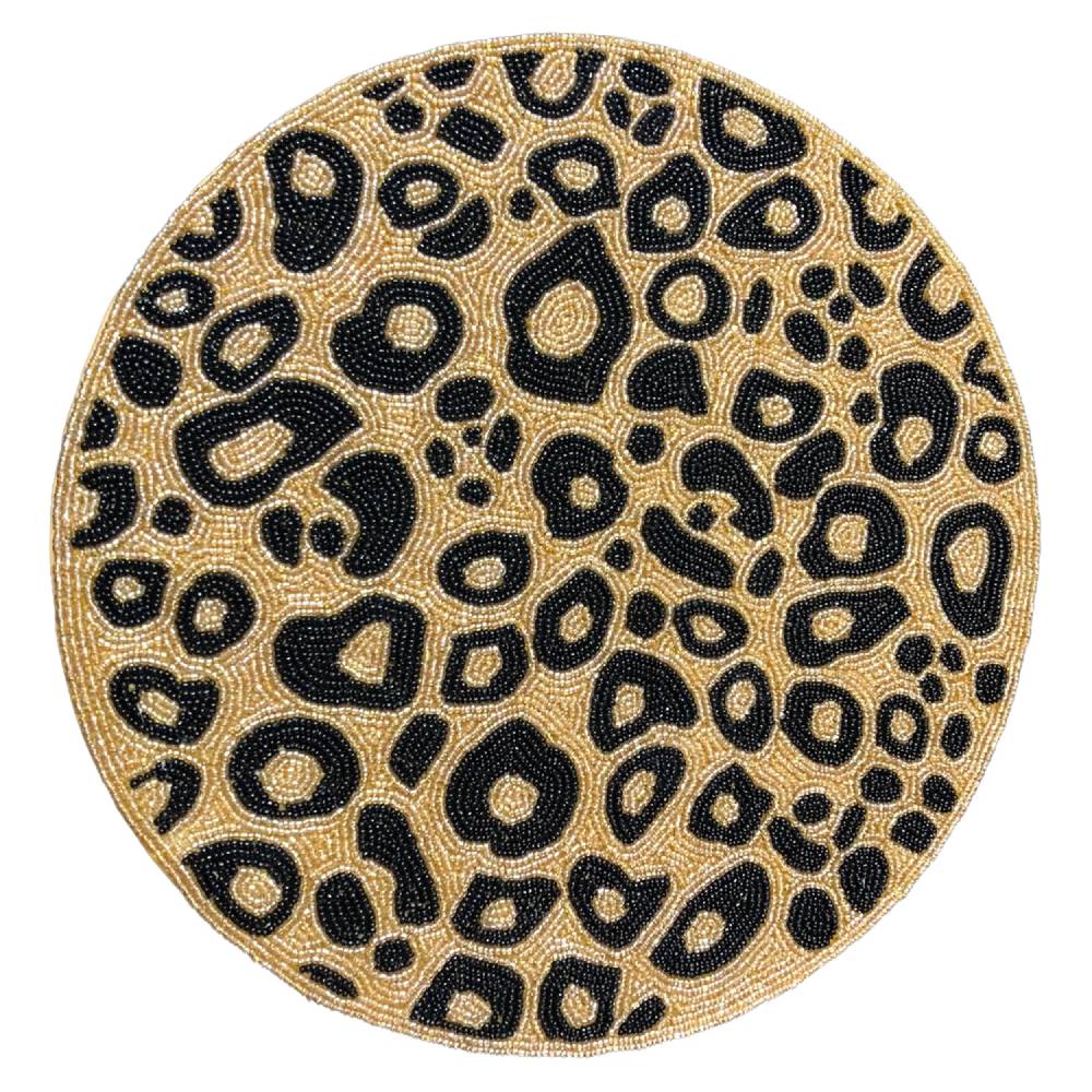 Les Ottomans Set of two Beaded Placemats TJB04