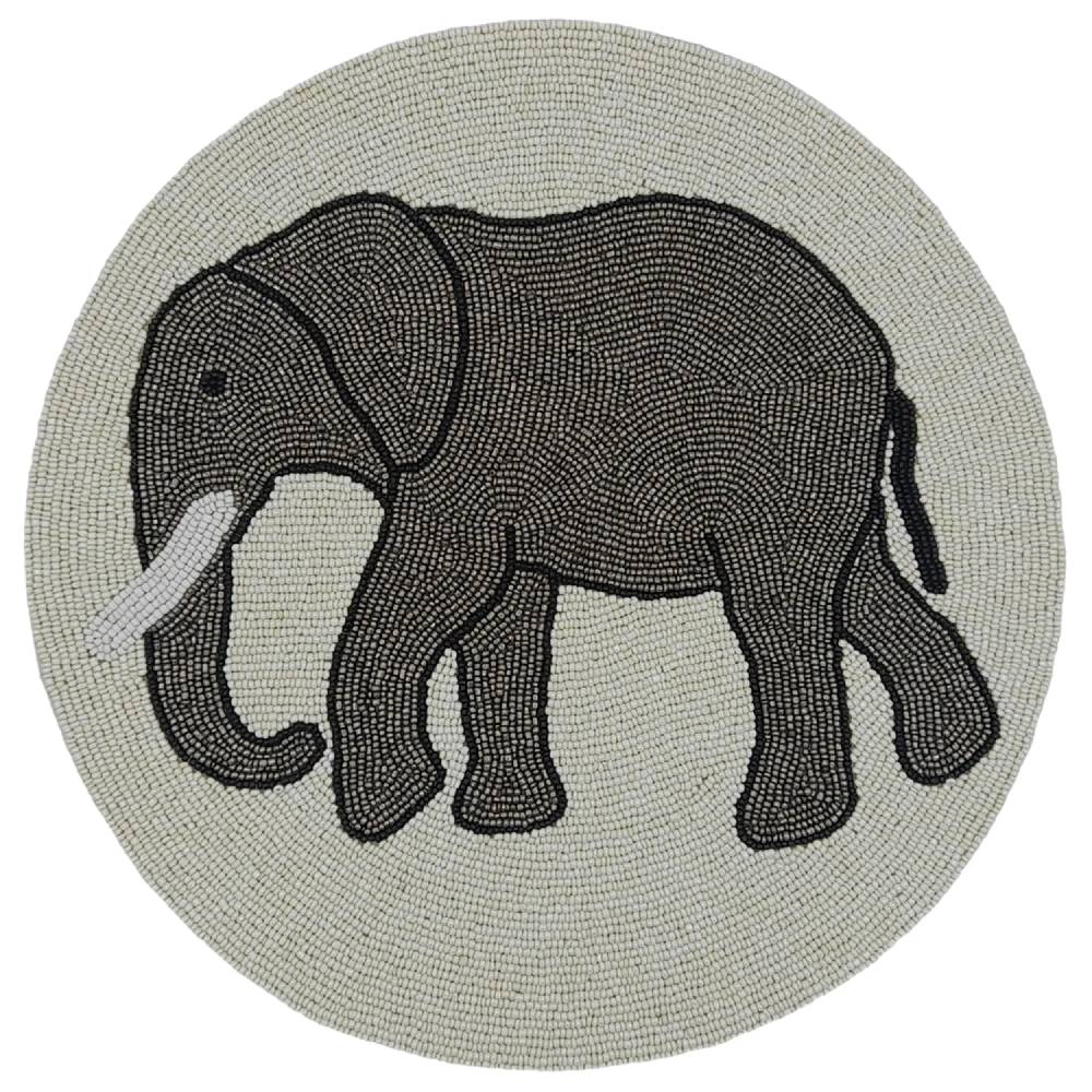 Les Ottomans Set of two Beaded Placemats TJB06