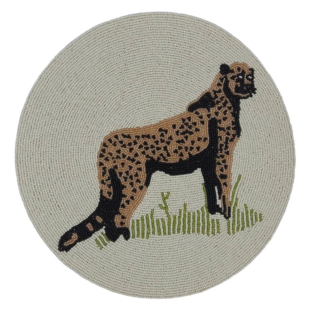 Les Ottomans Set of two Beaded Placemats TJB08