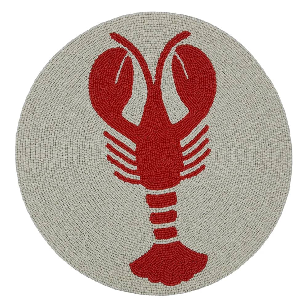 Les Ottomans Set of two Beaded Placemats TJB09