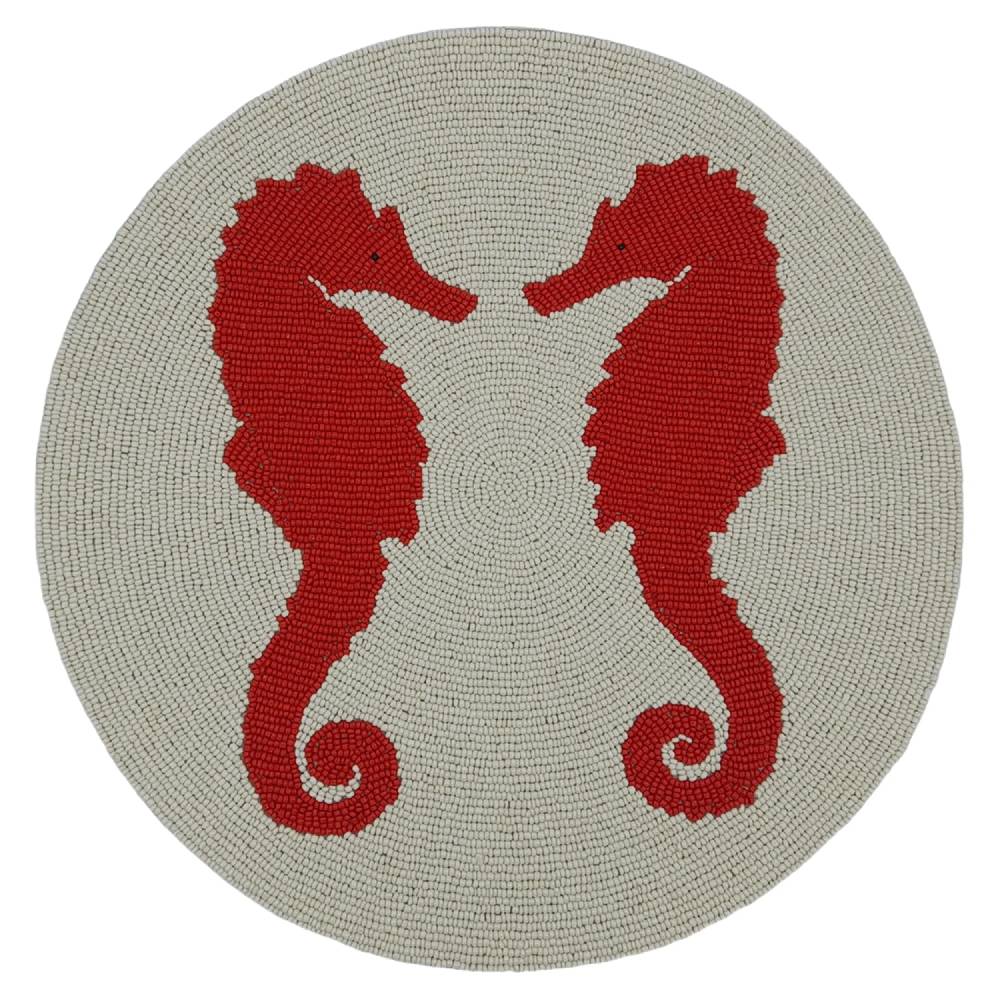 Les Ottomans Set of two Beaded Placemats TJB11