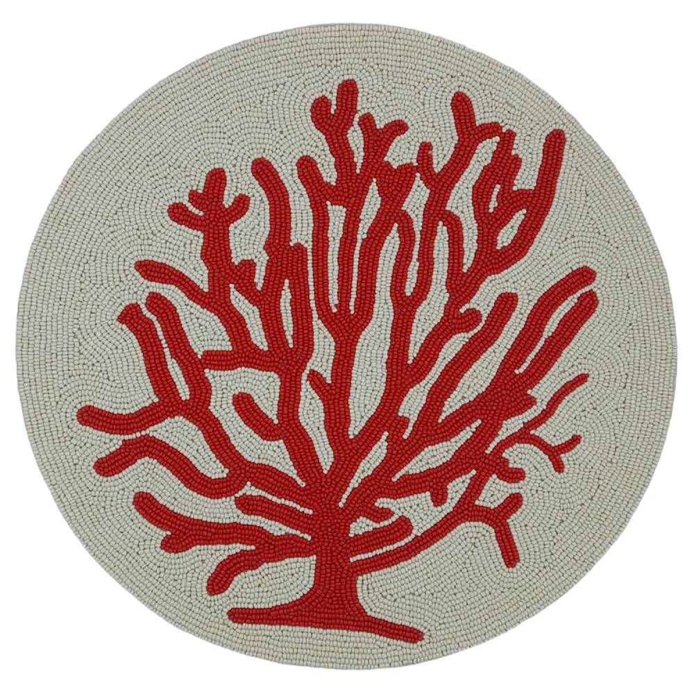 Les Ottomans Set of two Beaded Placemats TJB12