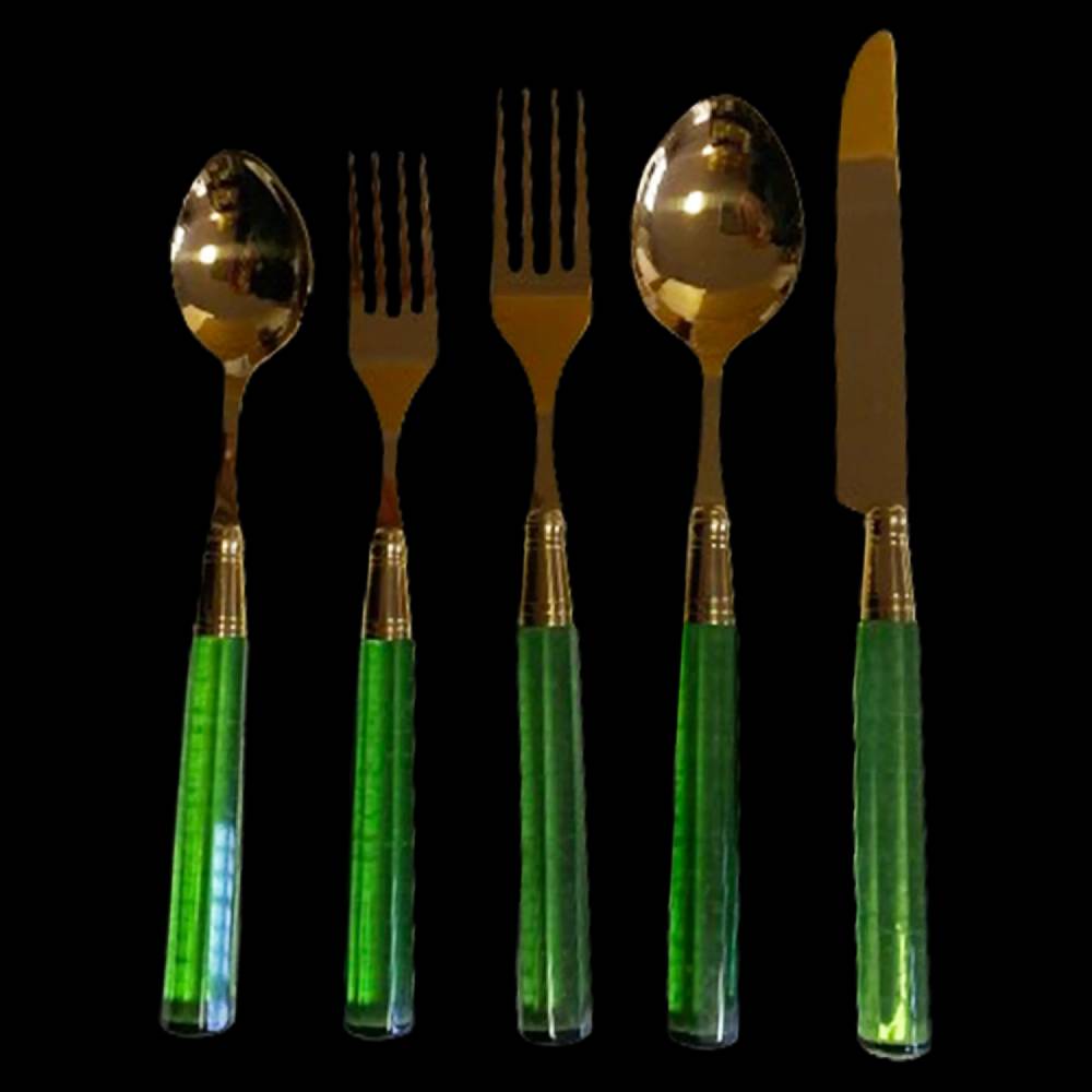 Les Ottomans Set posate EMERALD