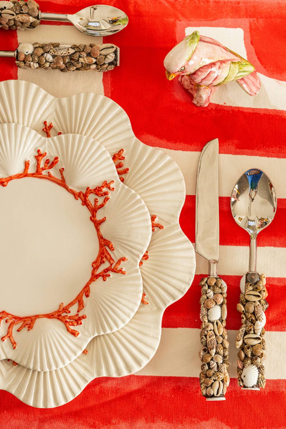 Les Ottomans Set Posate SHELL CUTLERY