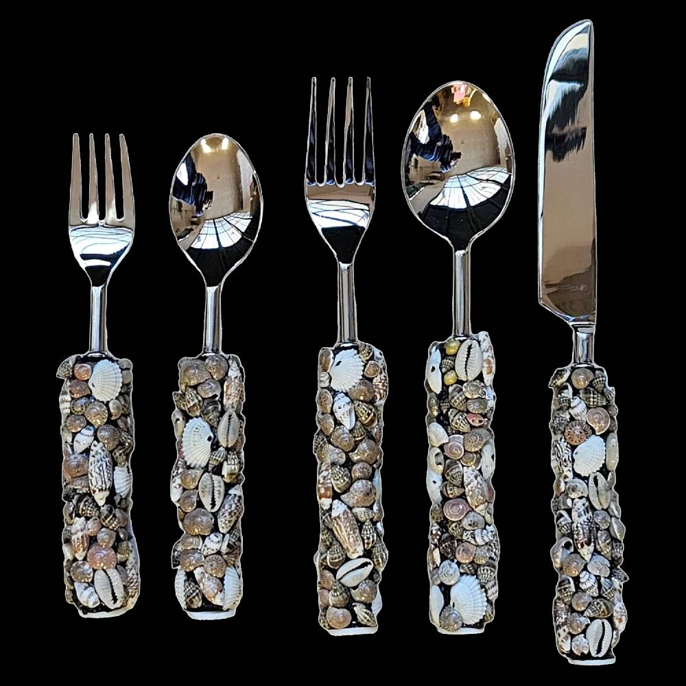 Les Ottomans Set posate SHELL CUTLERY