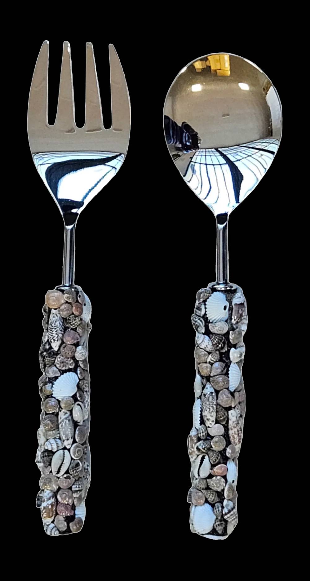 Les Ottomans Set posate SHELL SERVING SET