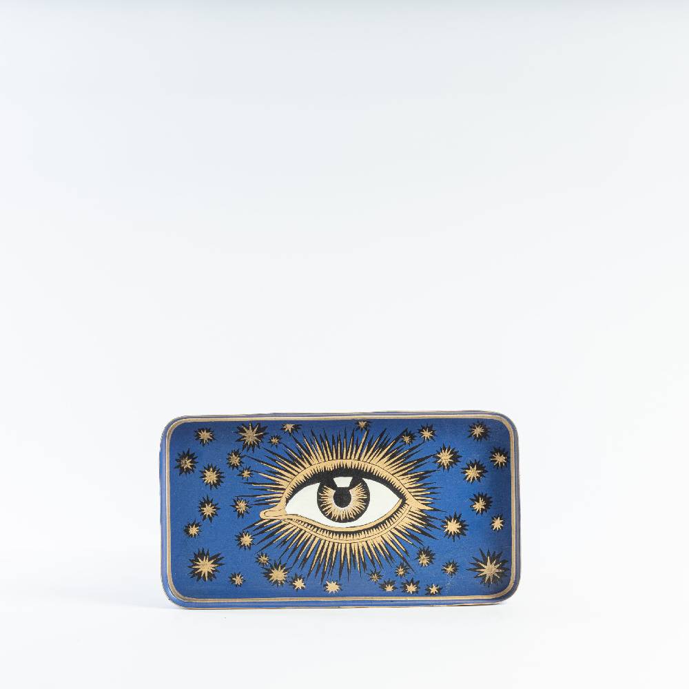 Les Ottomans Vassoio in ferro dipinto a mano EYT01