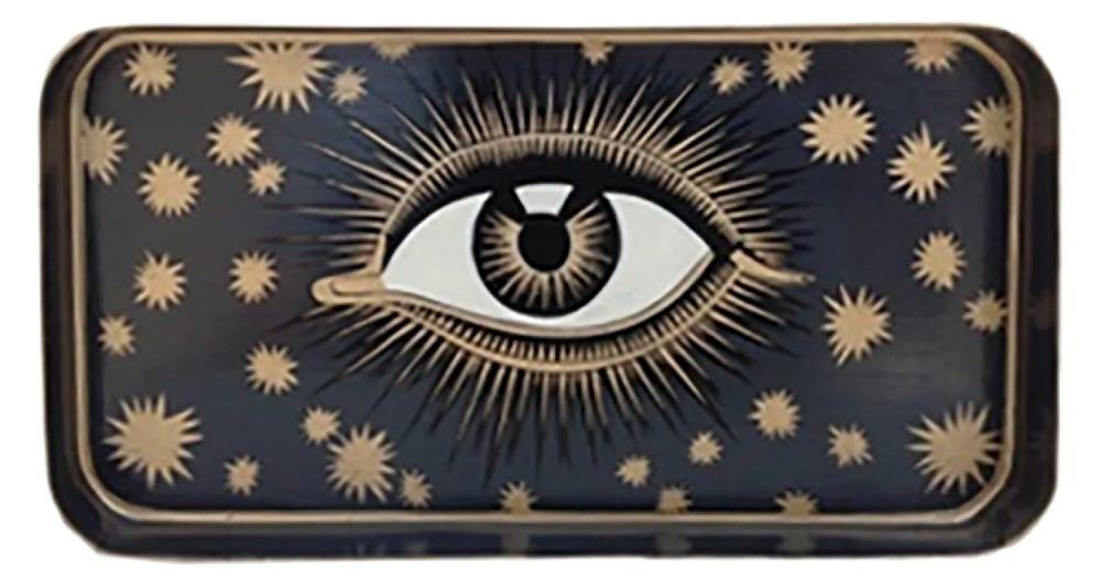 Les Ottomans Vassoio in ferro dipinto a mano EYT02