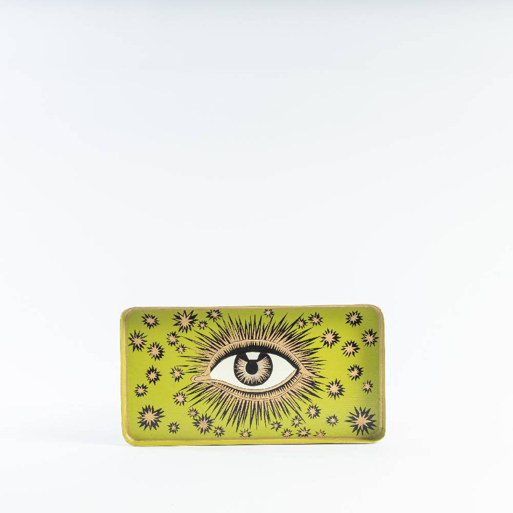 Les Ottomans Vassoio in ferro dipinto a mano EYT08