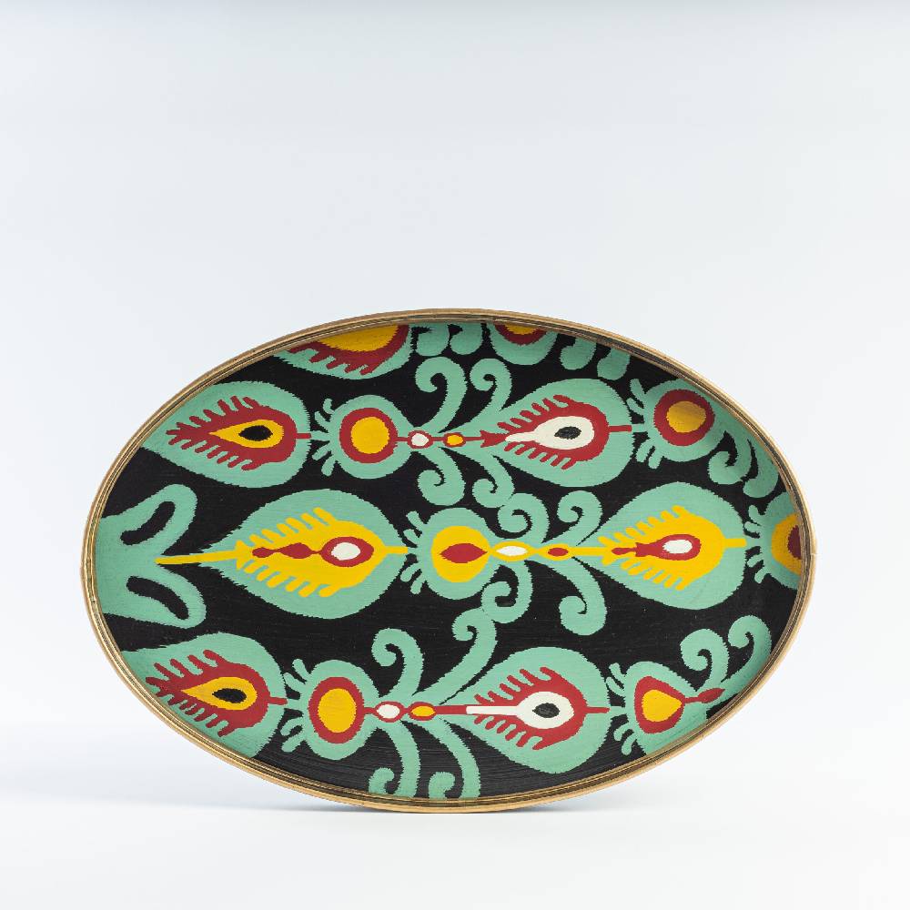 Les Ottomans Vassoio in ferro dipinto a mano IT02