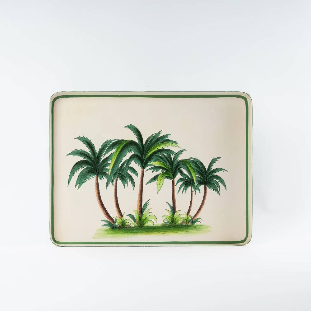 Les Ottomans Vassoio in ferro dipinto a mano IT104