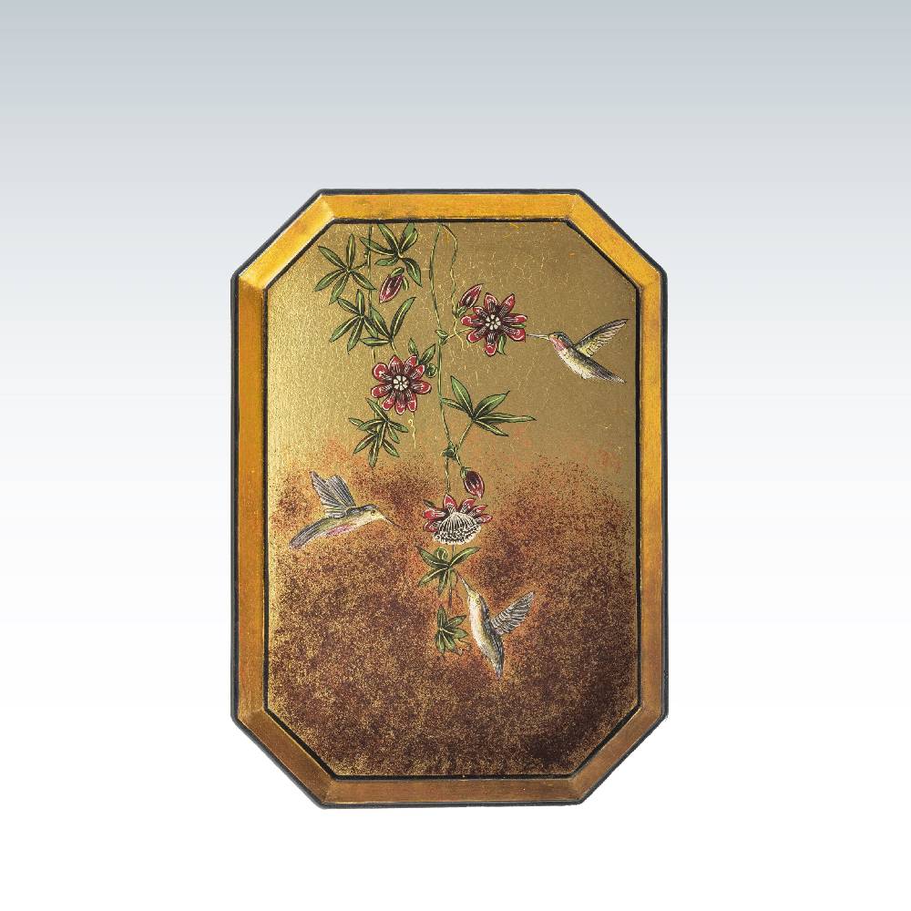 Les Ottomans Vassoio in ferro dipinto a mano IT110