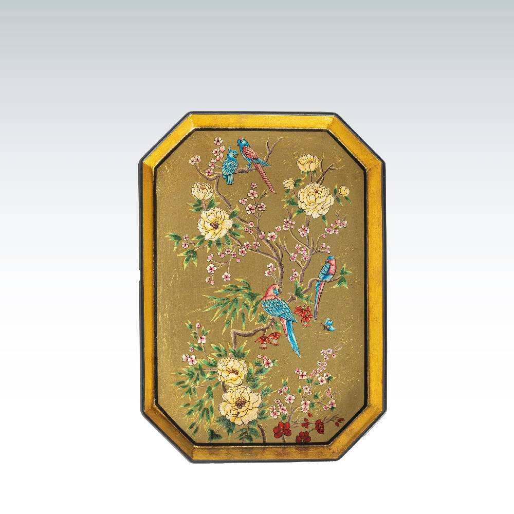 Les Ottomans Vassoio in ferro dipinto a mano IT111