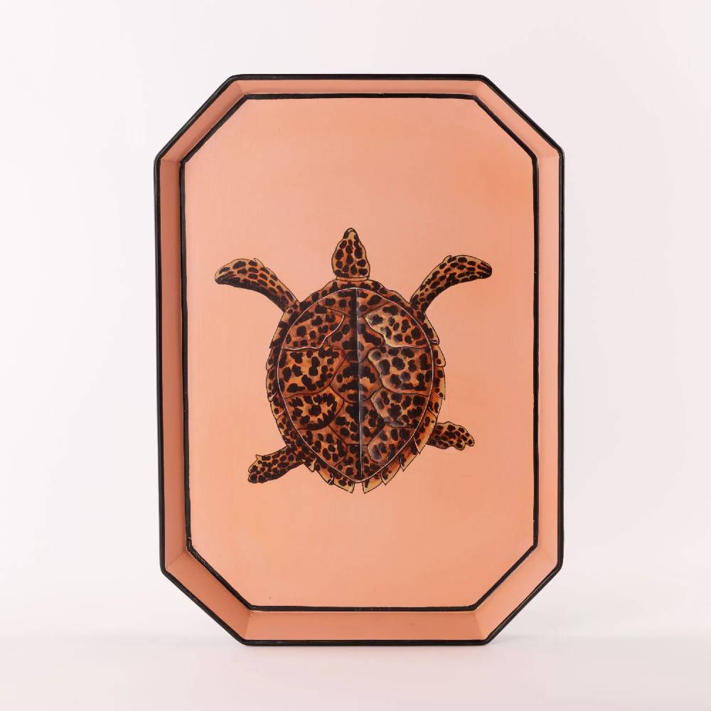 Les Ottomans Vassoio in ferro dipinto a mano IT118