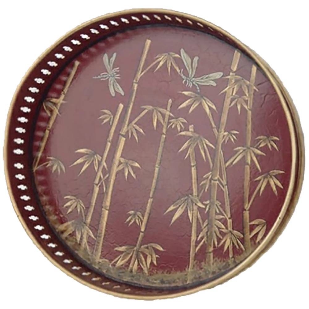 Les Ottomans Vassoio in ferro dipinto a mano IT13