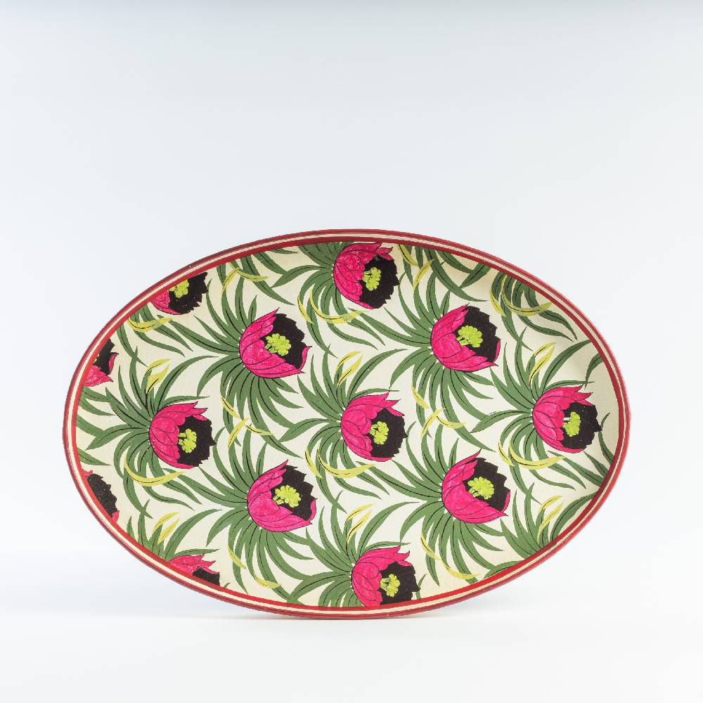 Les Ottomans Vassoio in ferro dipinto a mano IT139