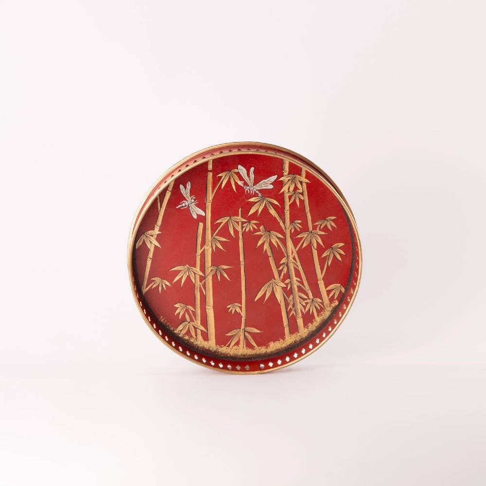 Les Ottomans Vassoio in ferro dipinto a mano IT14