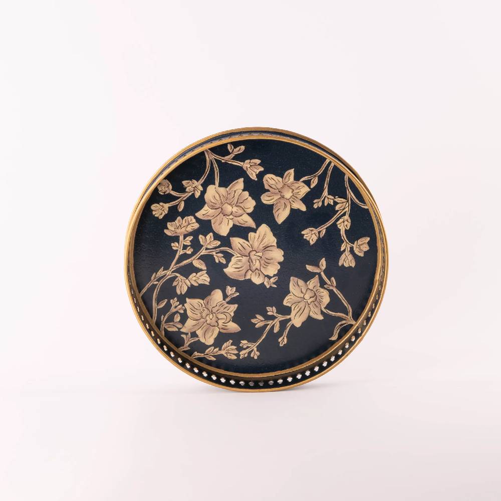 Les Ottomans Vassoio in ferro dipinto a mano IT174