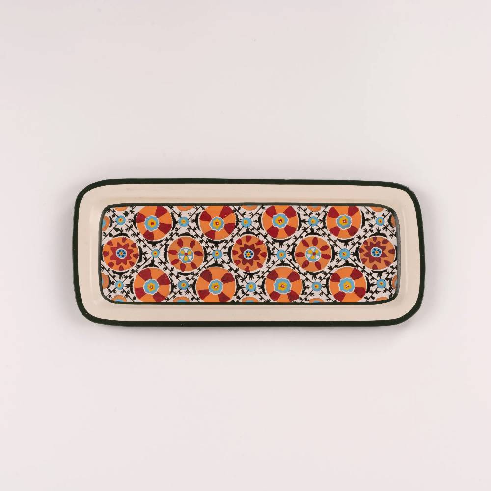Les Ottomans Vassoio in ferro dipinto a mano IT188