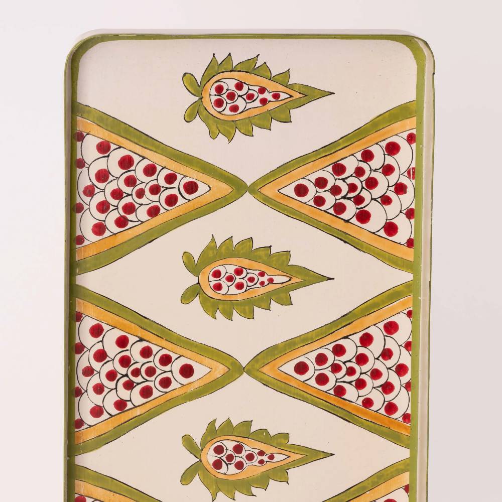 Les Ottomans Vassoio In Ferro Dipinto A Mano IT19