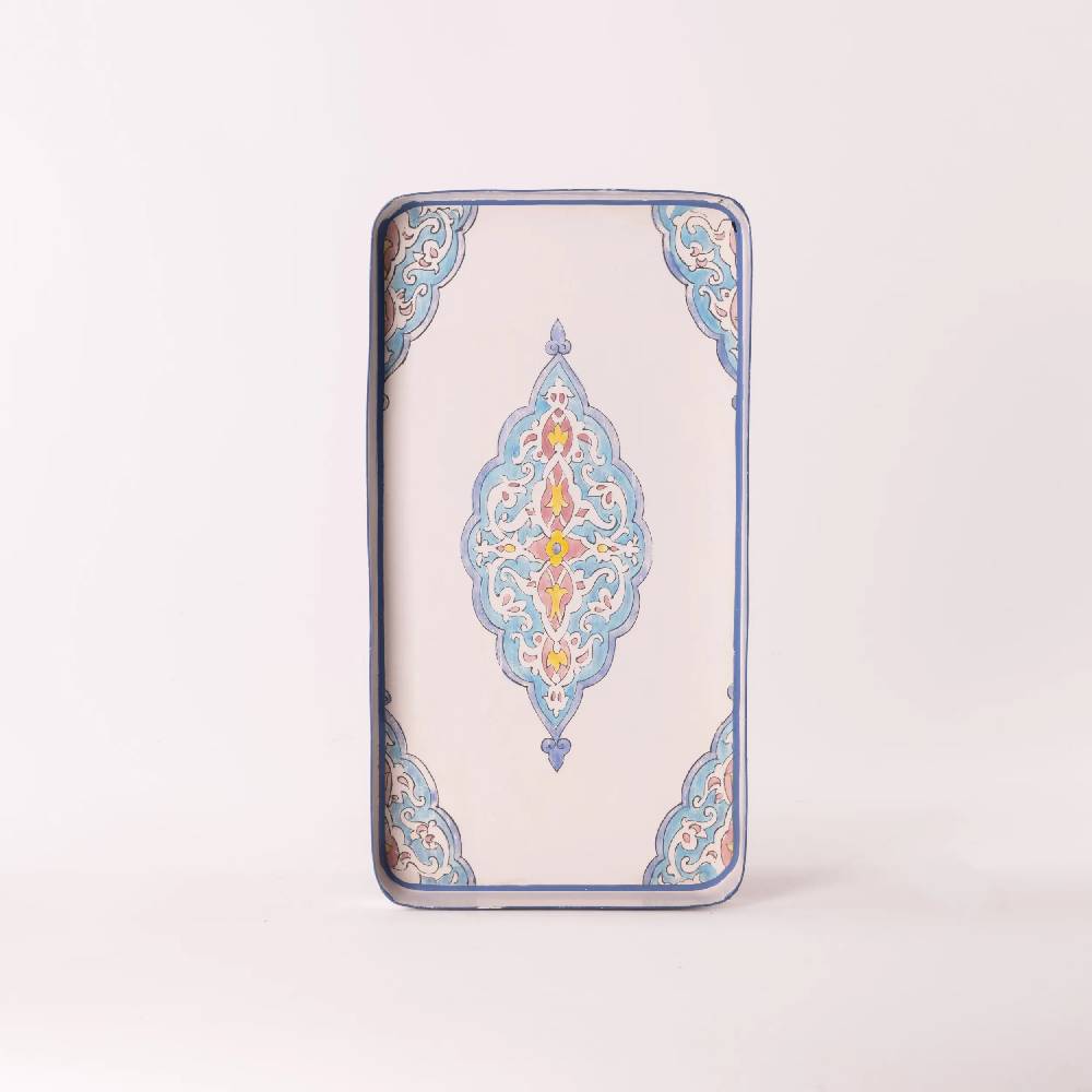 Les Ottomans Vassoio in ferro dipinto a mano IT20