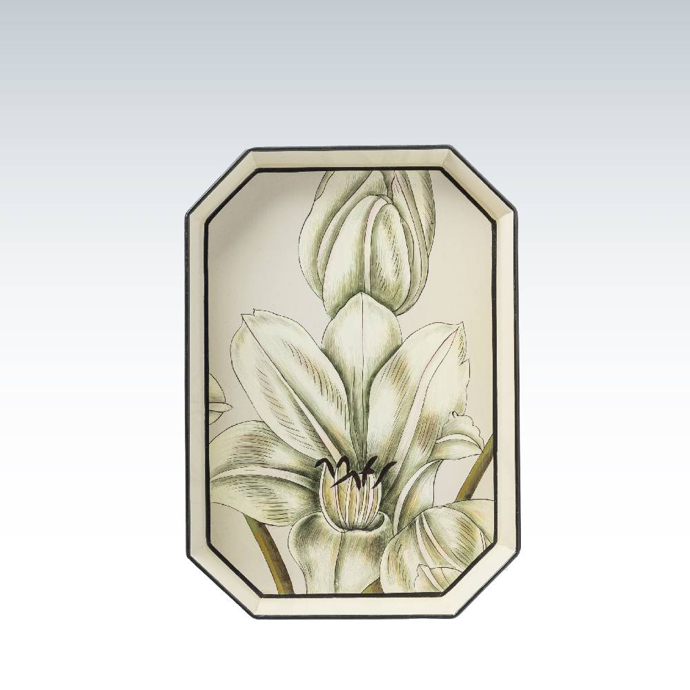 Les Ottomans Vassoio in ferro dipinto a mano IT209