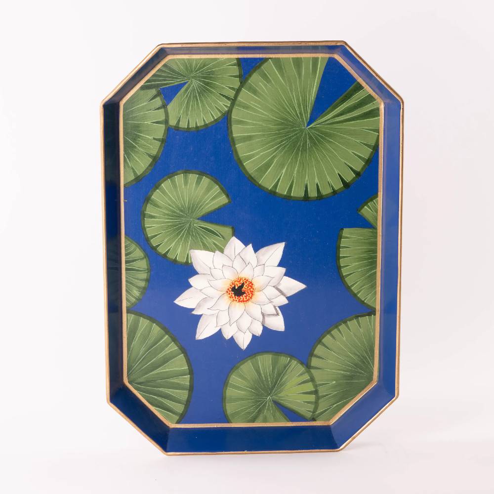 Les Ottomans Vassoio in ferro dipinto a mano IT210