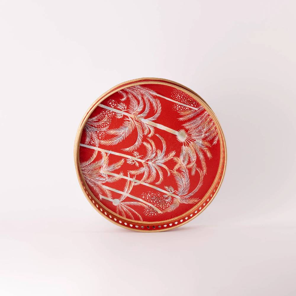 Les Ottomans Vassoio in ferro dipinto a mano IT211